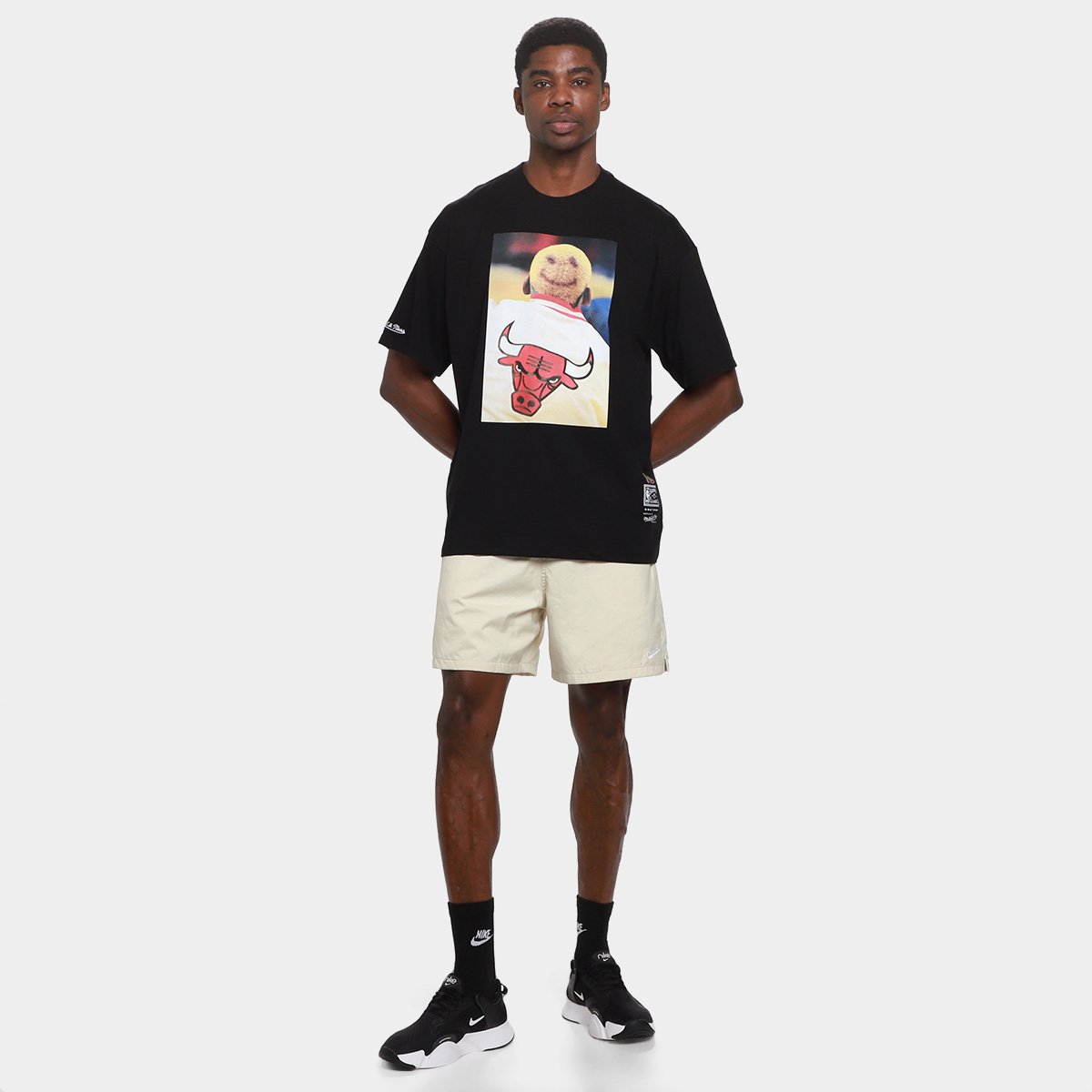 Camiseta NBA Chicago Bulls Mitchell & Ness Masculina - 5