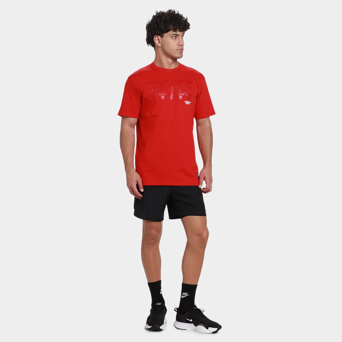 Camiseta NBA Chicago Bulls Mitchell & Ness Masculina - 4