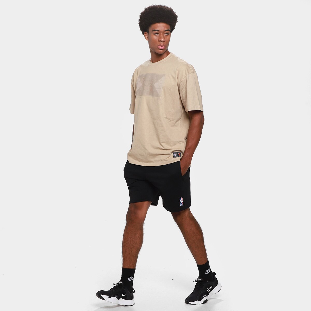 Camiseta NBA Chicago Bulls Mitchell & Ness Maze Masculina - 4