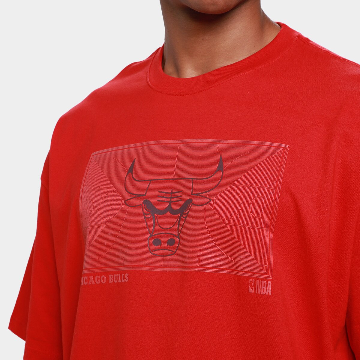 Camiseta NBA Chicago Bulls Mitchell & Ness Maze Masculina - 2