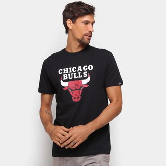 Camiseta NBA Chicago Bulls New Era Logo Masculina