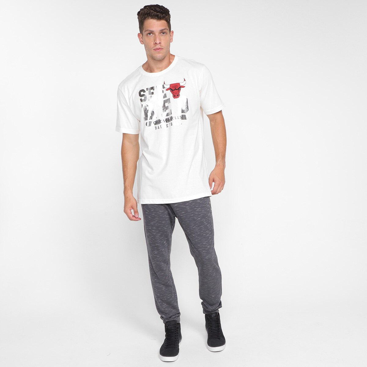 Camiseta NBA Chicago Bulls Rules Masculina - 3