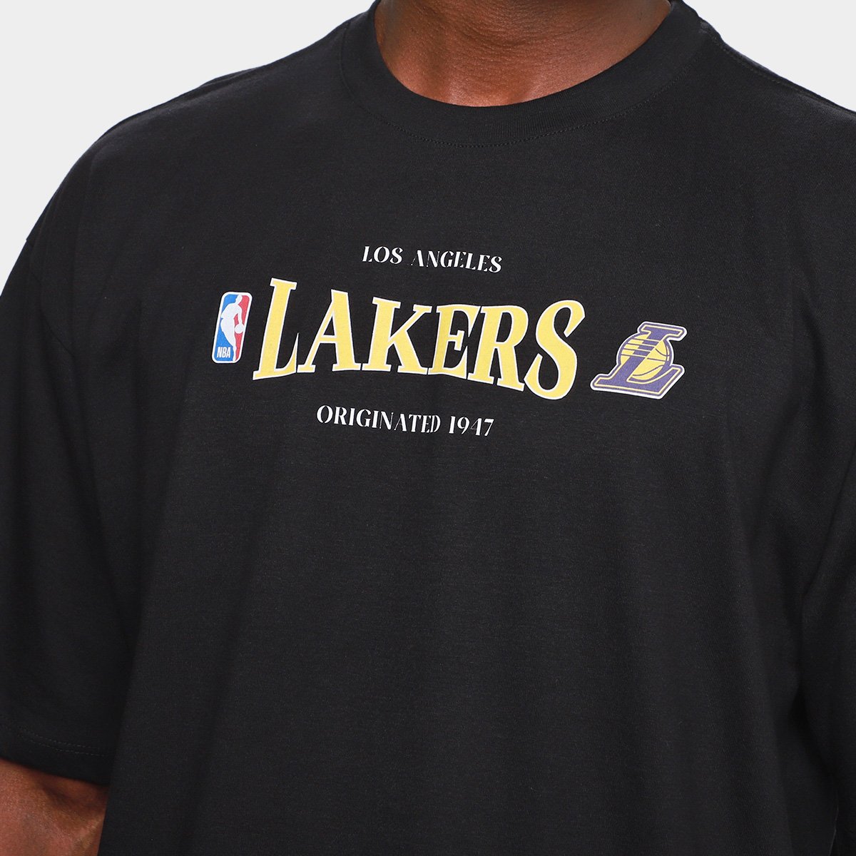 Camiseta NBA Class Lakers Mitchell & Ness Masculina - 2