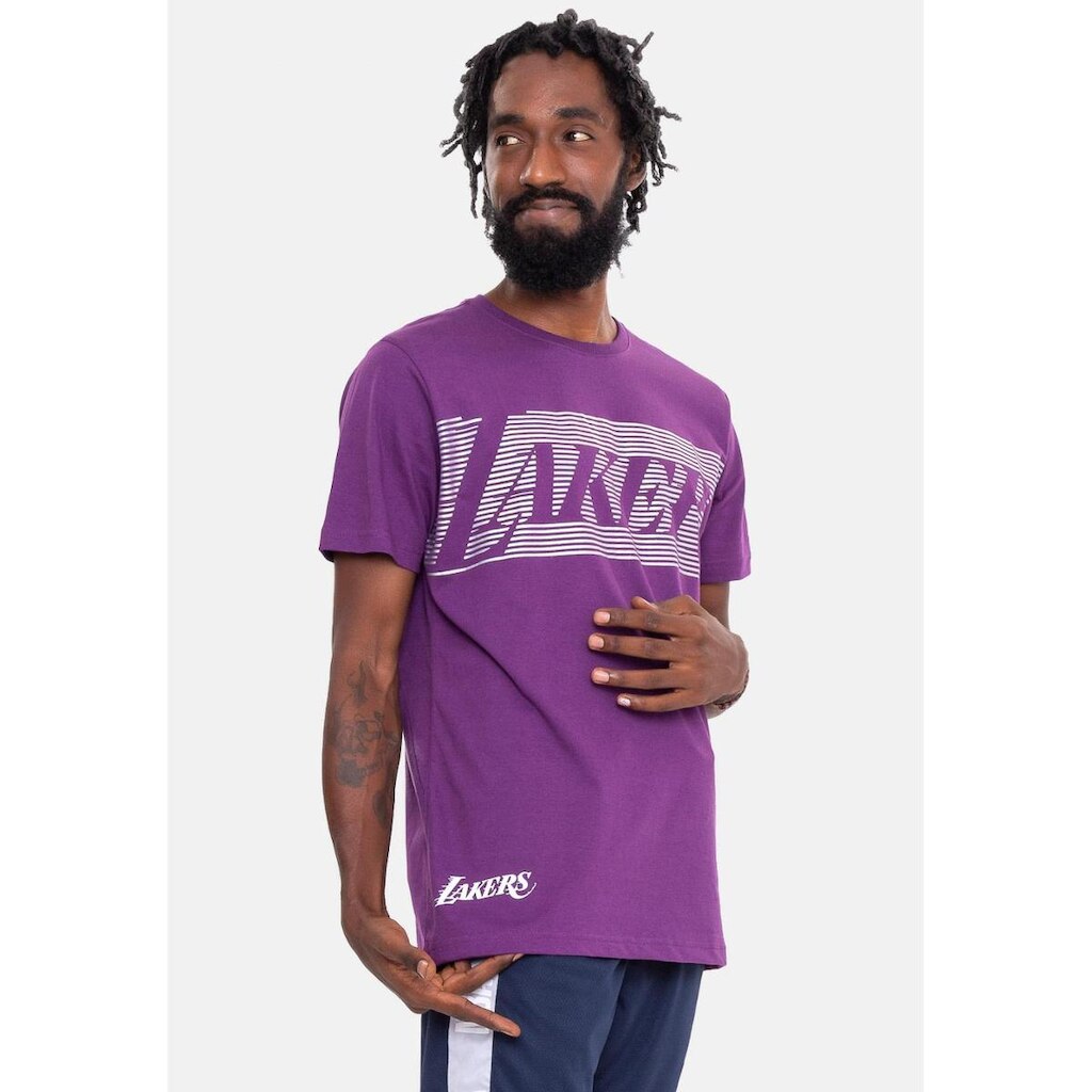 Camiseta NBA Eletric Lines Los Angeles Lakers Masculino