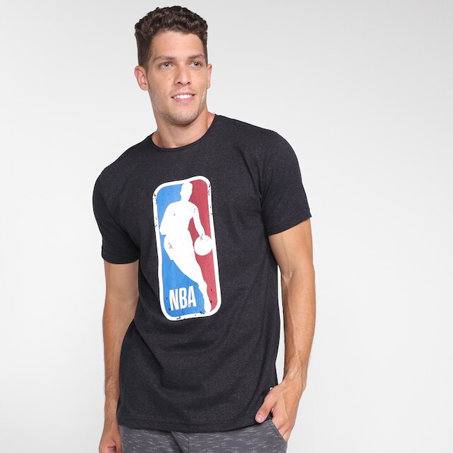 Camiseta NBA Especial Logo Masculina - Preto é boa?