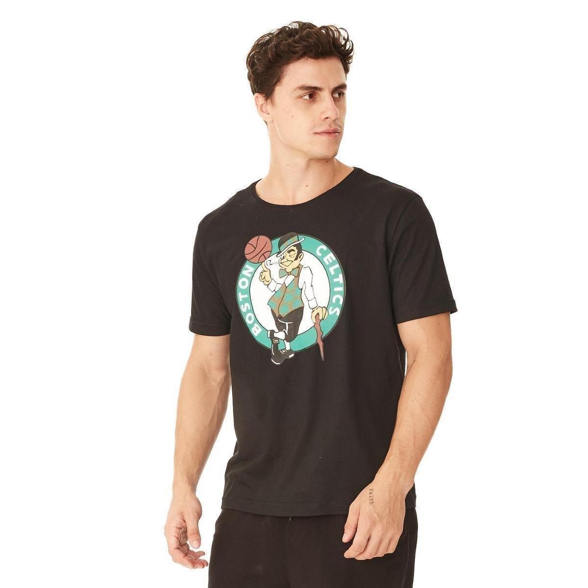 Camiseta NBA Estampada Boston Celtics Masculino