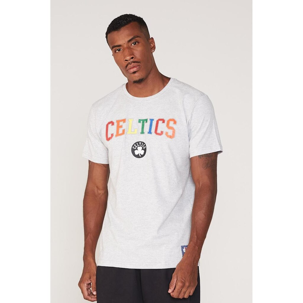 Camiseta NBA Estampada Boston Celtics Masculino