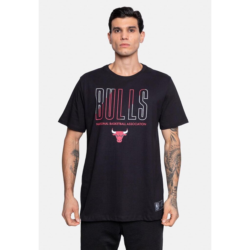 Camiseta NBA Estampada Chicago Bulls Masculino