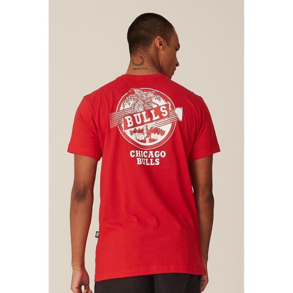 Camiseta NBA Estampada Chicago Bulls Masculino