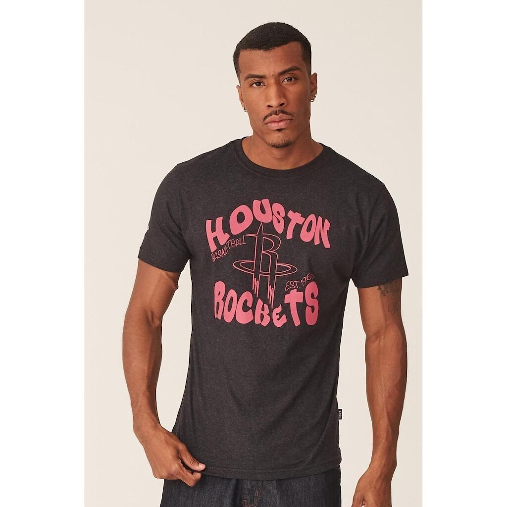 Camiseta NBA Estampada Houston Rockets Masculino