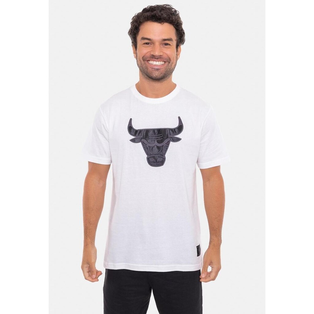 Camiseta NBA Estampada Logo Bulls Masculino