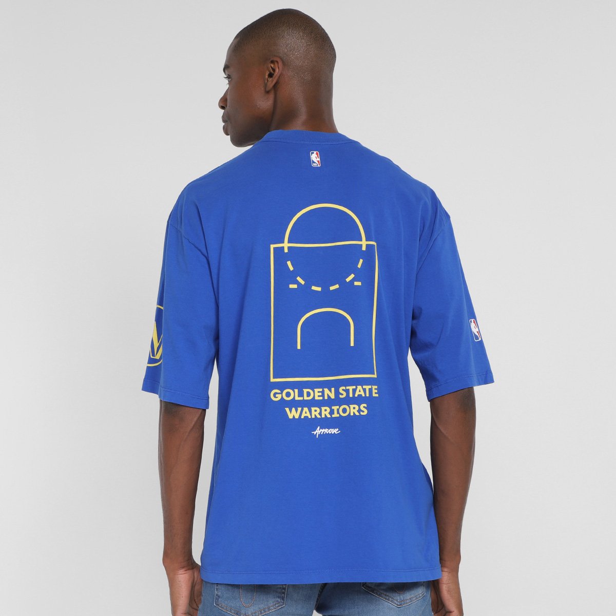 Camiseta NBA Golden State Warriors Approve Oversized - 1