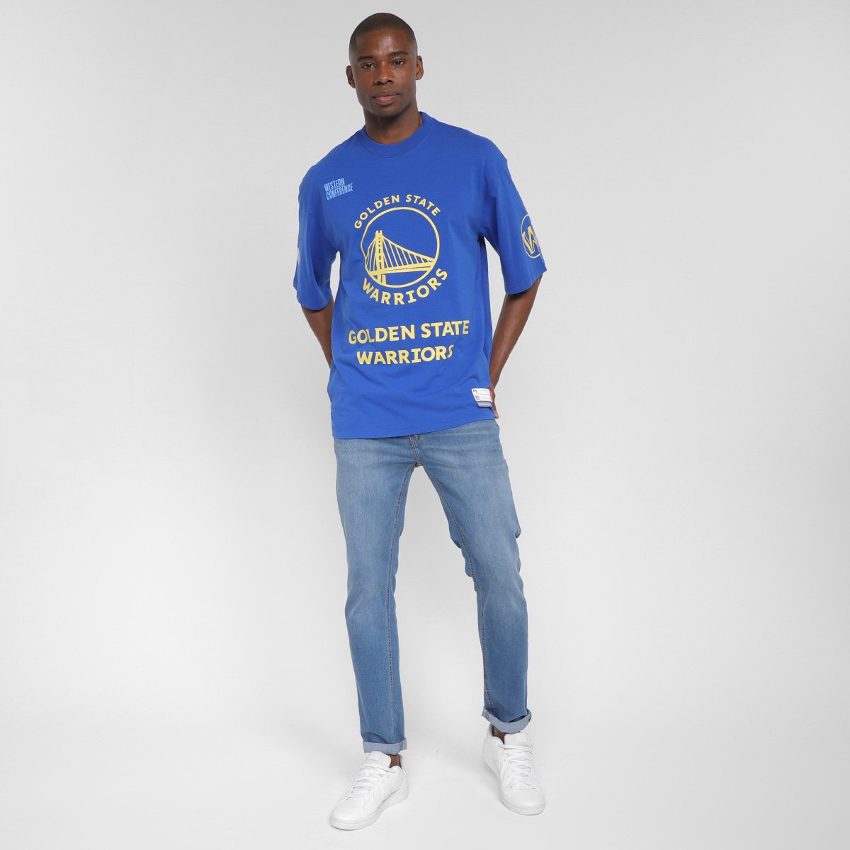 Camiseta NBA Golden State Warriors Approve Oversized - 3