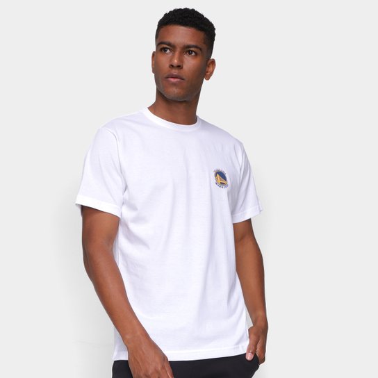 Camiseta NBA Golden State Warriors Masculina - Branco é ruim? Camiseta NBA Golden State Warriors Masculina - Branco é boa?
