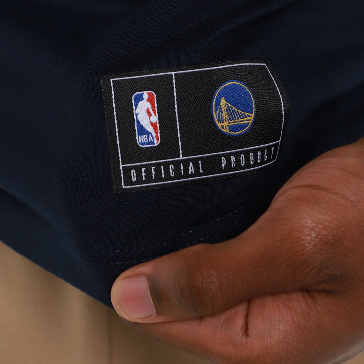 Camiseta NBA Golden State Warriors Mitchell & Ness Masculina - 2