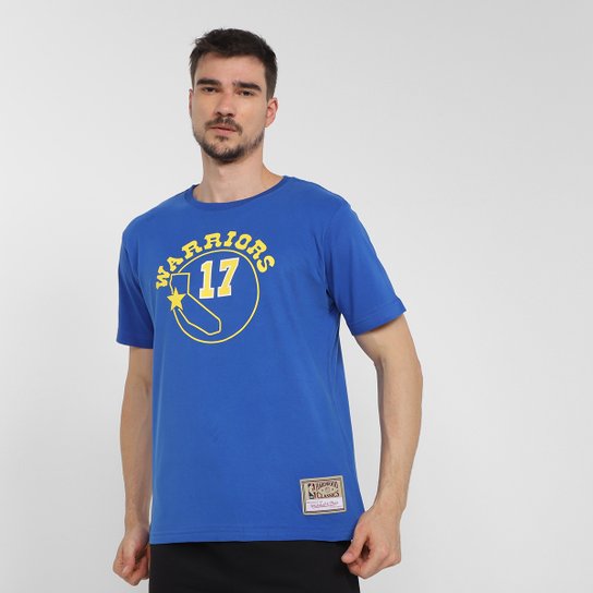 Camiseta NBA Golden State Warriors Mitchell & Ness Mullin 17 Masculina - Azul é ruim? Camiseta NBA Golden State Warriors Mitchell & Ness Mullin 17 Masculina - Azul é boa?