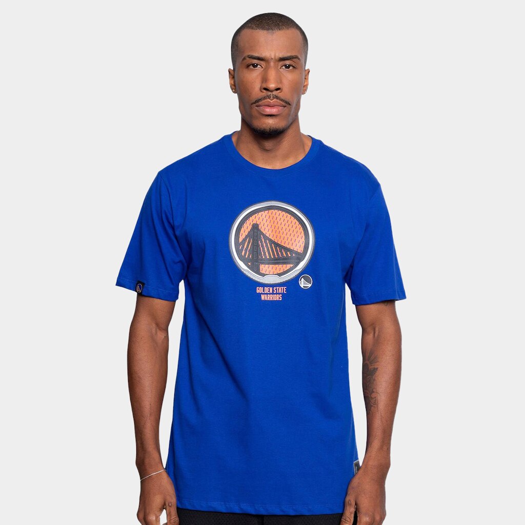 Camiseta NBA Golden State Warriors Slam Sneaker Masculina