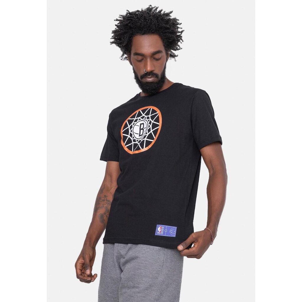 Camiseta NBA Hoop Mesh Brooklyn Nets Masculino