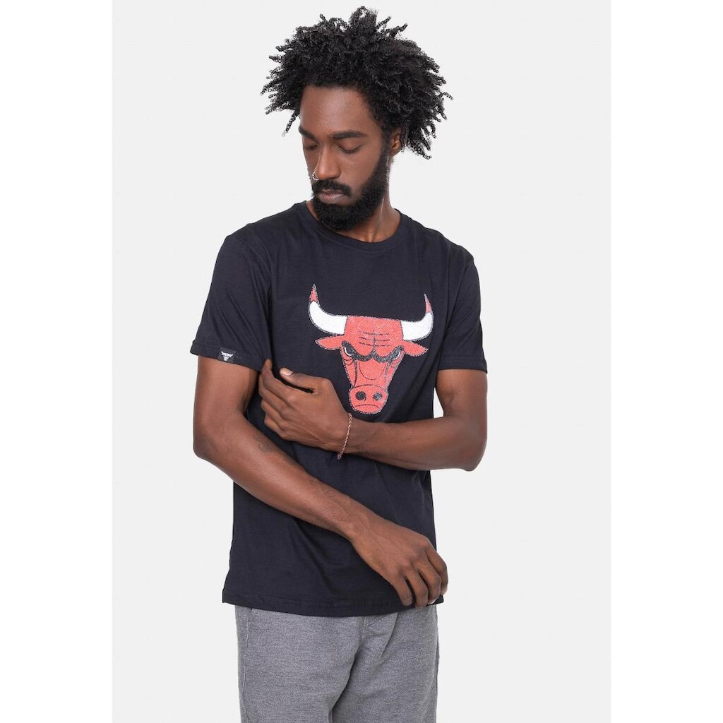 Camiseta NBA Logo Esferas Chicago Bulls Masculino
