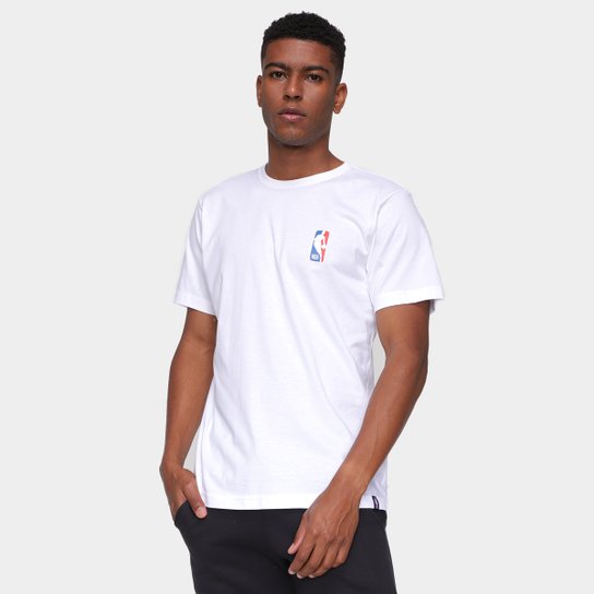 Camiseta NBA Logo Masculina - Off White é ruim? Camiseta NBA Logo Masculina - Off White é boa?