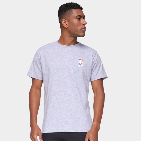 Camiseta NBA Logo Masculina - Mescla é ruim? Camiseta NBA Logo Masculina - Mescla é boa?