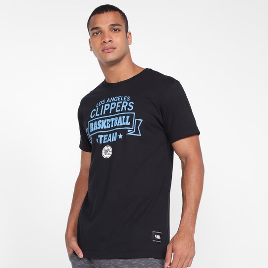 Camiseta NBA Los Angeles Clippers Basketball Team Masculina - Preto é ruim? Camiseta NBA Los Angeles Clippers Basketball Team Masculina - Preto é boa?