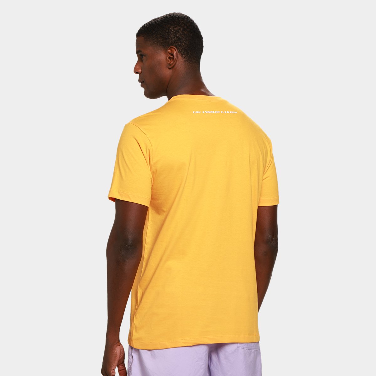 Camiseta NBA Los Angeles Lakers Core Masculina - 1