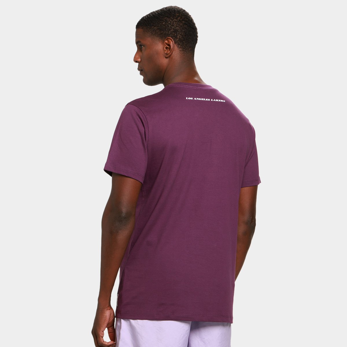 Camiseta NBA Los Angeles Lakers Core Masculina - 1