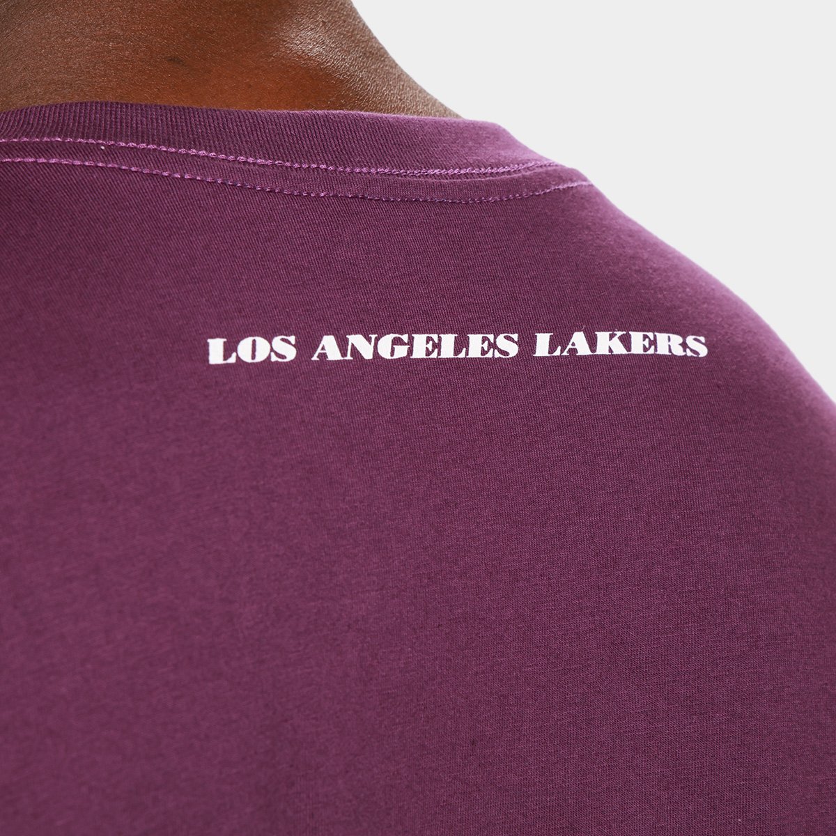 Camiseta NBA Los Angeles Lakers Core Masculina - 5