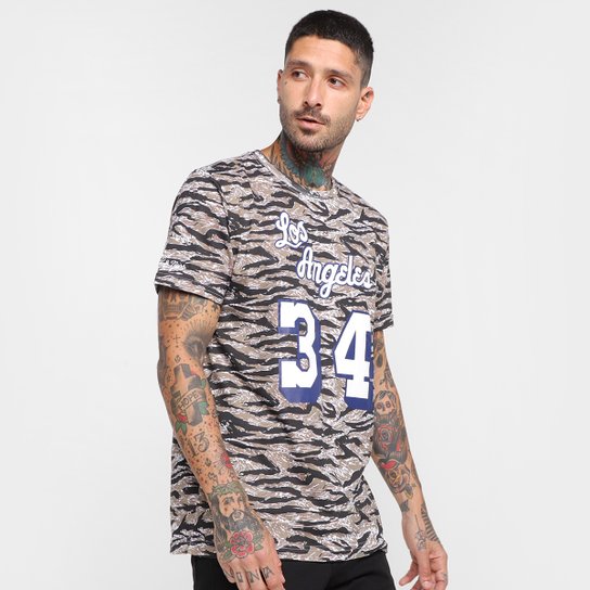 Camiseta NBA Los Angeles Lakers Mitchell & Ness Especial Masculina - Verde é ruim? Camiseta NBA Los Angeles Lakers Mitchell & Ness Especial Masculina - Verde é boa?