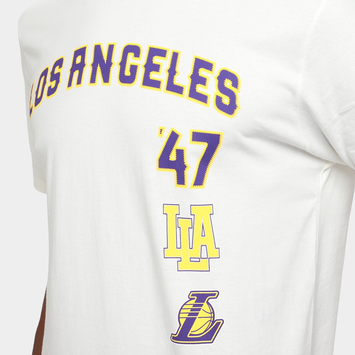 Camiseta NBA Los Angeles Lakers Mitchell & Ness Masculina - 3