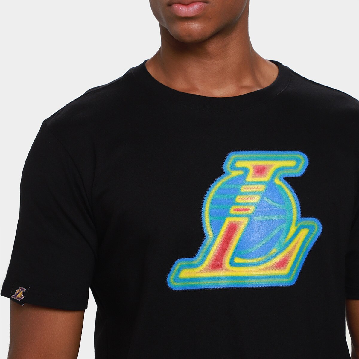Camiseta NBA Los Angeles Lakers Mitchell & Ness Masculina - 2