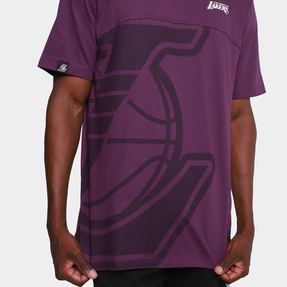 Camiseta NBA Los Angeles Lakers Mitchell & Ness Masculina - 3