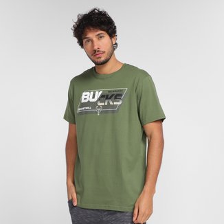 Camiseta NBA Milwaukee Bucks Basketball Masculina