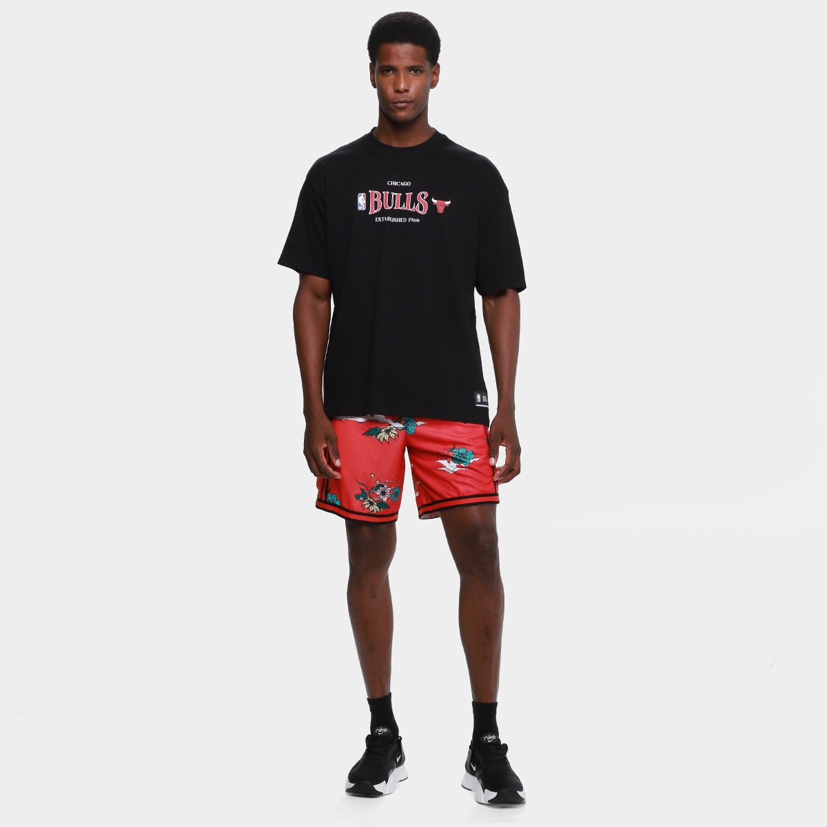 Camiseta NBA Mitchell & Ness Class Bul Masculina - 4
