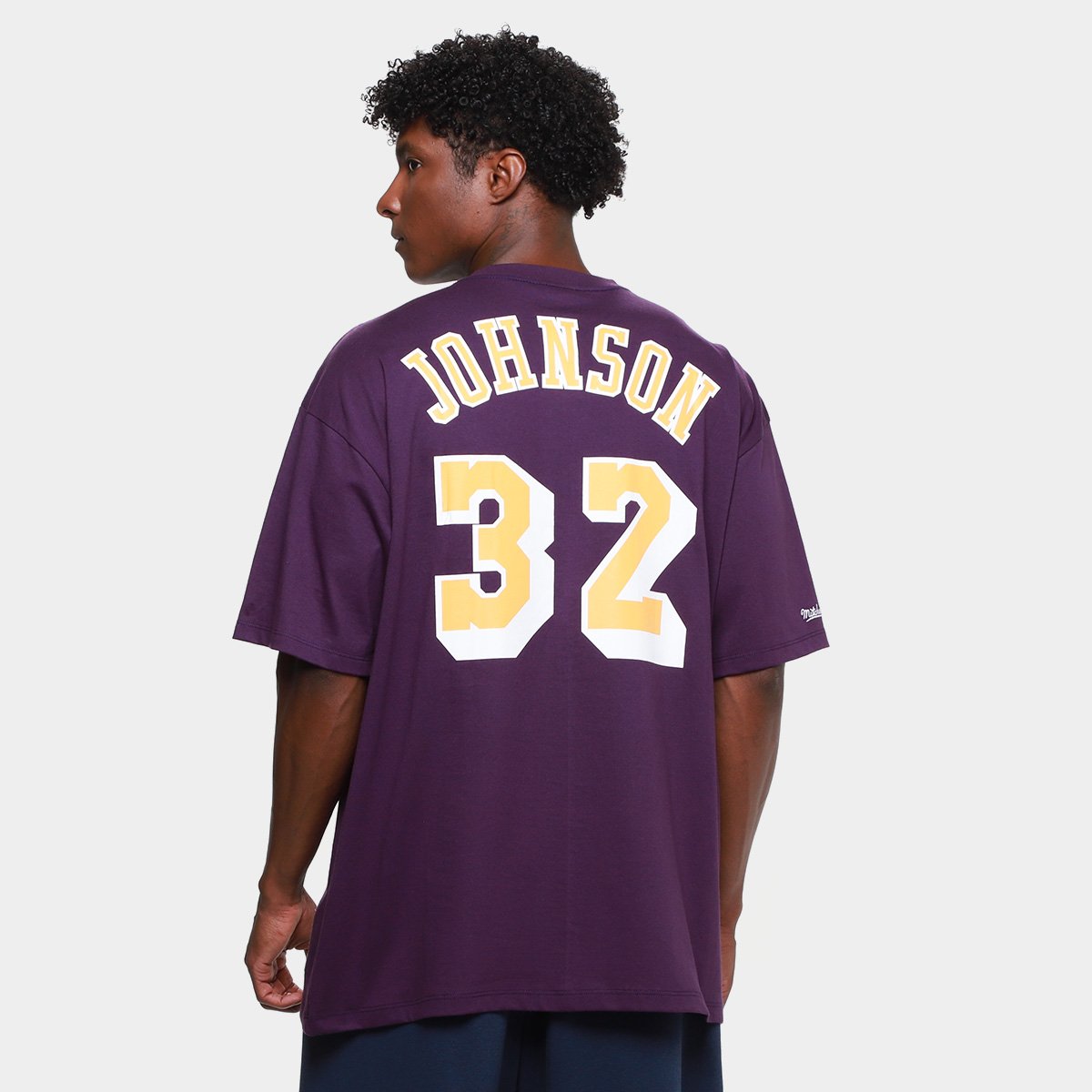 Camiseta NBA Mitchell & Ness Johnson Masculina - 1