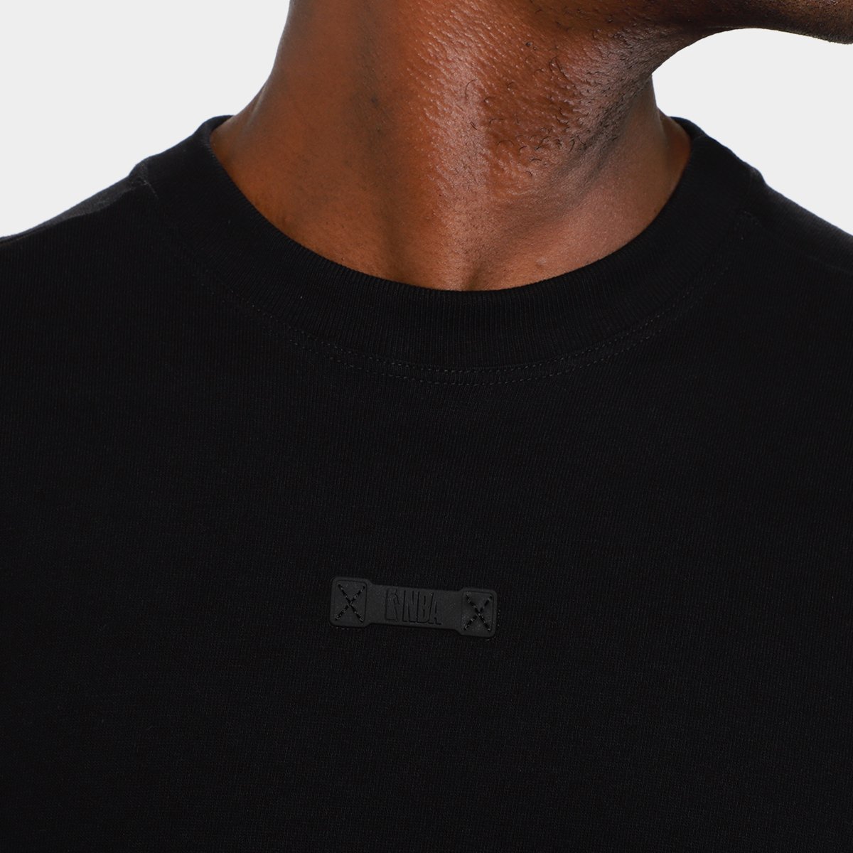 Camiseta NBA Mitchell & Ness Oversized Bank Shot Masculina - 2