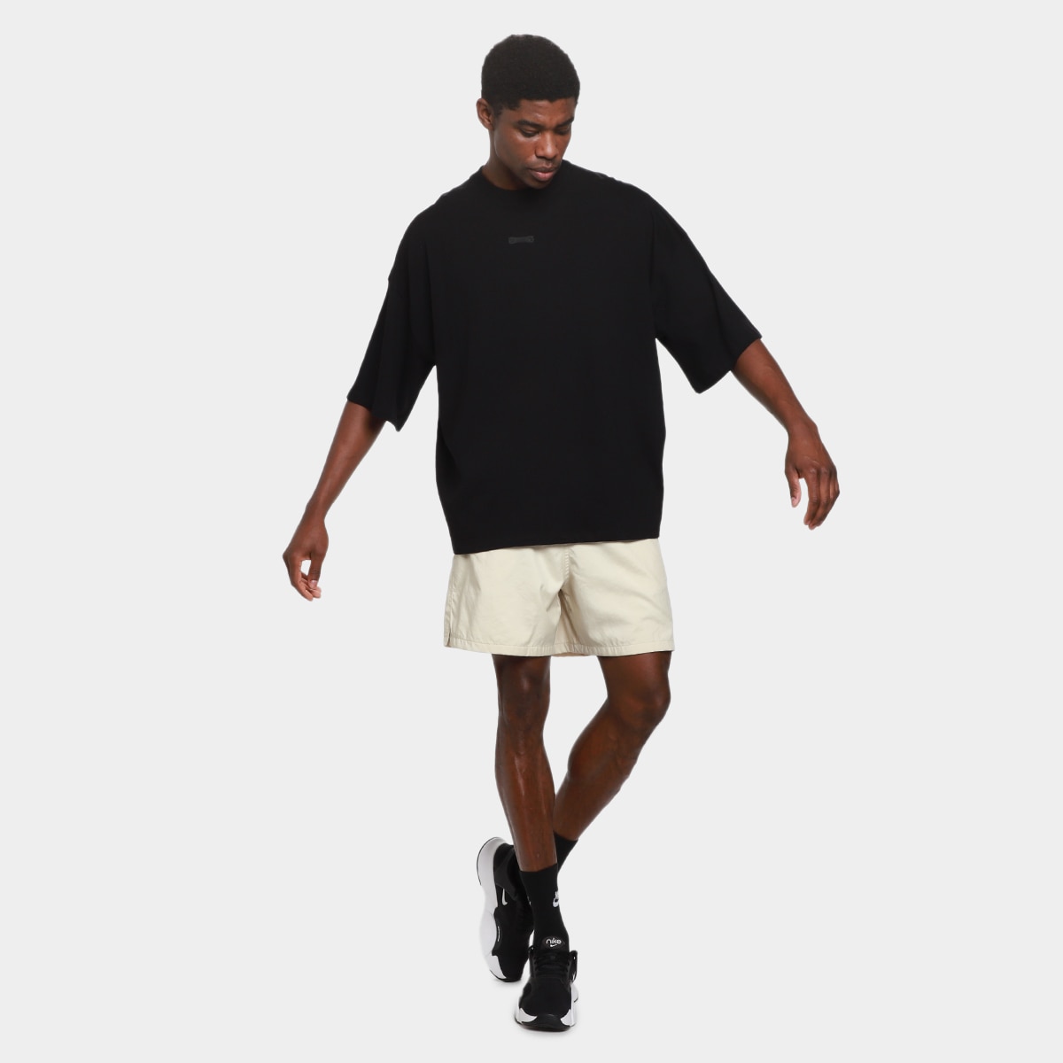 Camiseta NBA Mitchell & Ness Oversized Bank Shot Masculina - 4