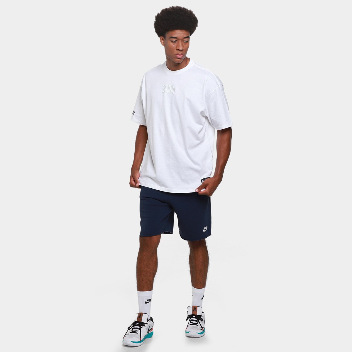 Camiseta NBA Mitchell & Ness Pocket Masculina - 7