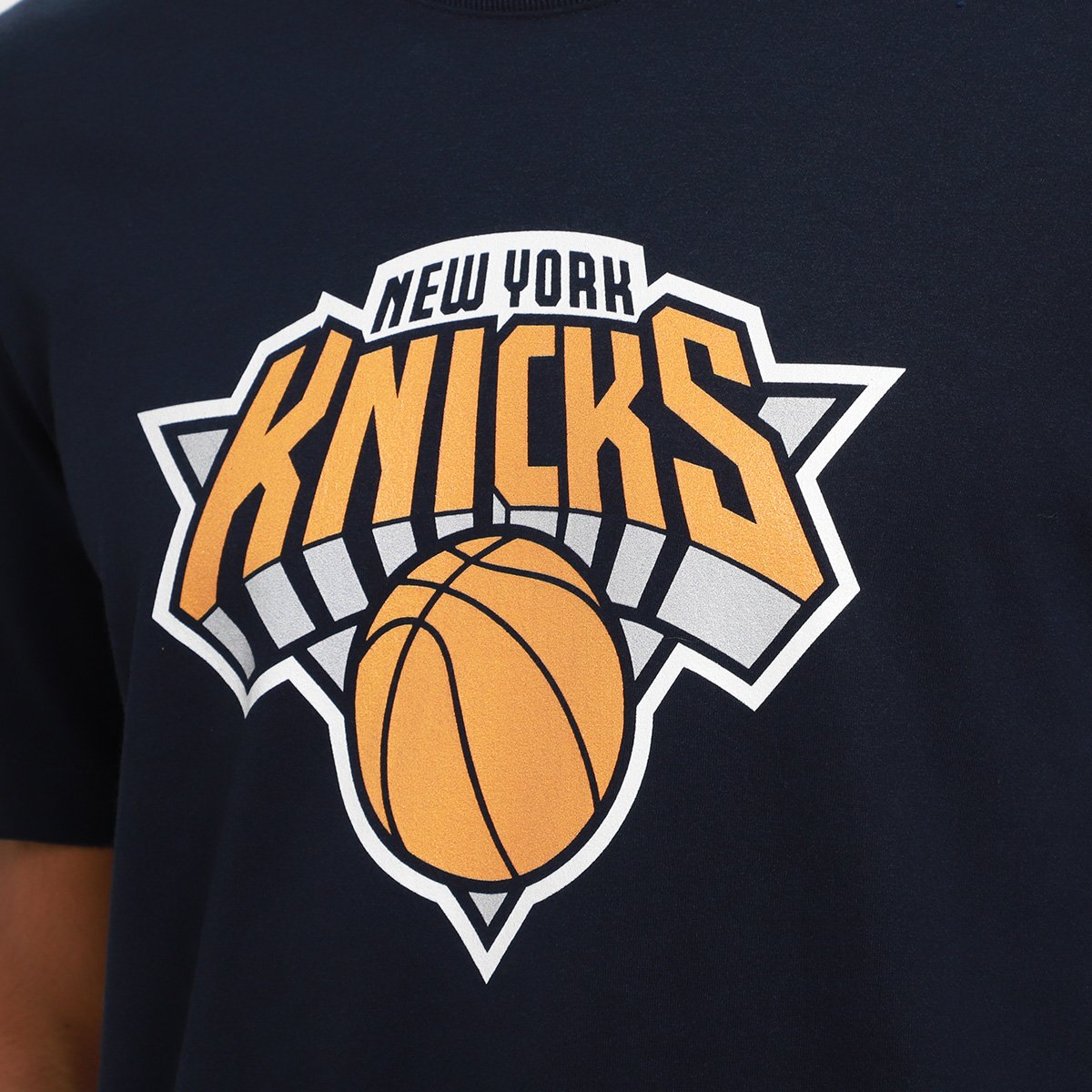 Camiseta NBA New York Knicks Básica Masculina - 2