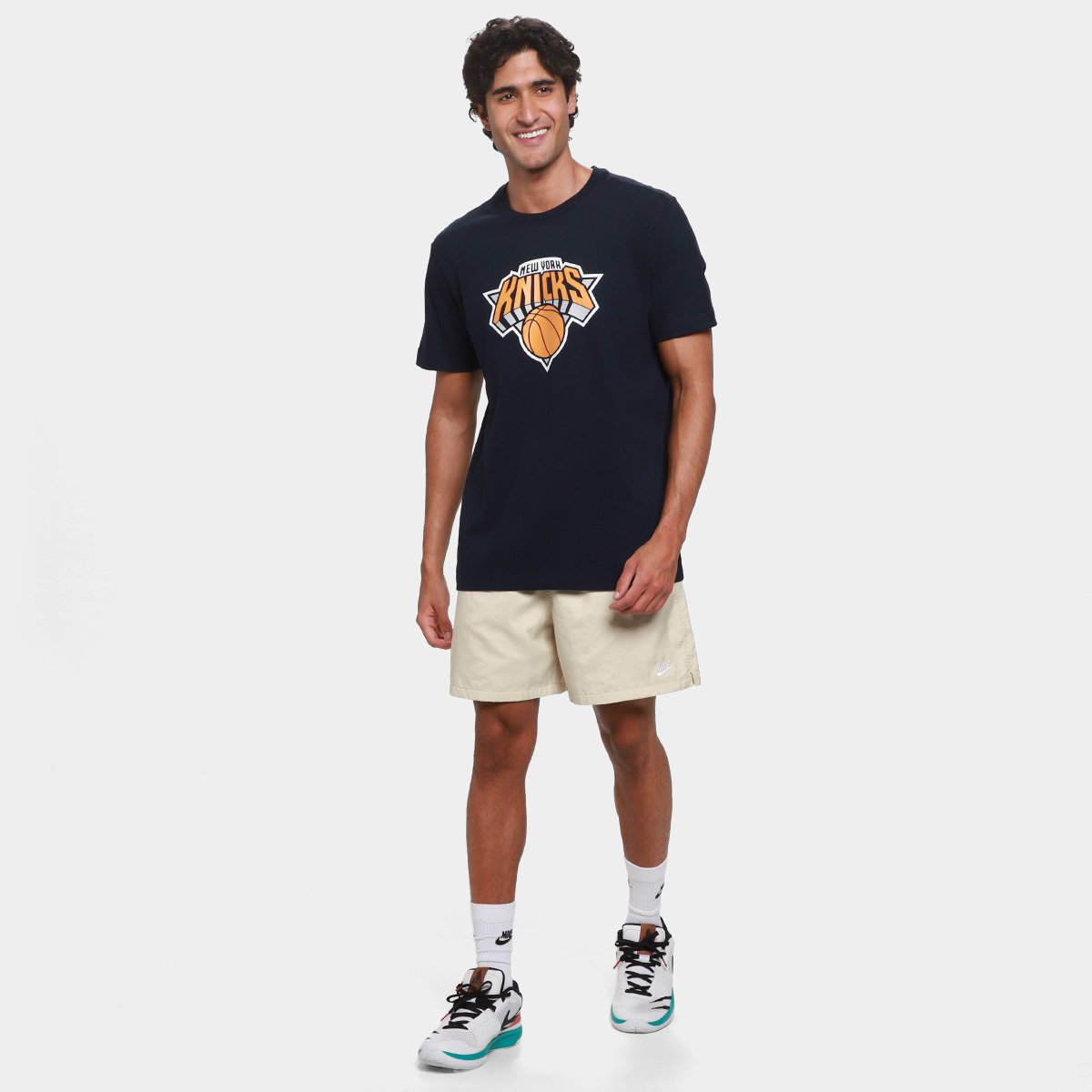 Camiseta NBA New York Knicks Básica Masculina - 3