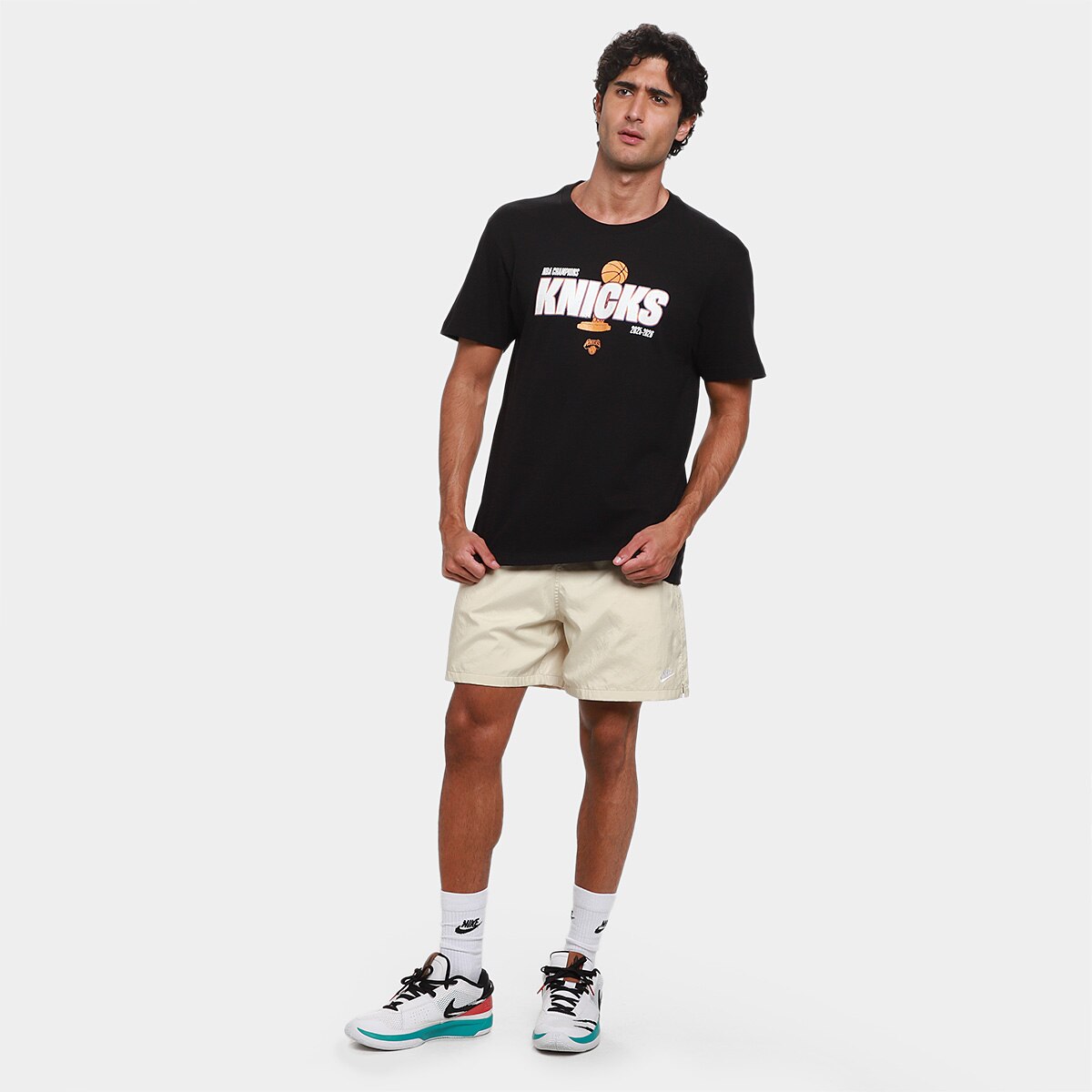 Camiseta NBA New York Knicks Champions Básica Masculina - 3