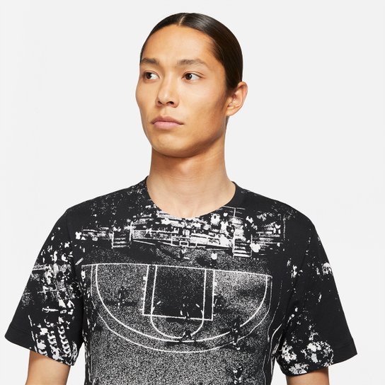Camiseta NBA Nike NY vs NY II Masculina - Preto