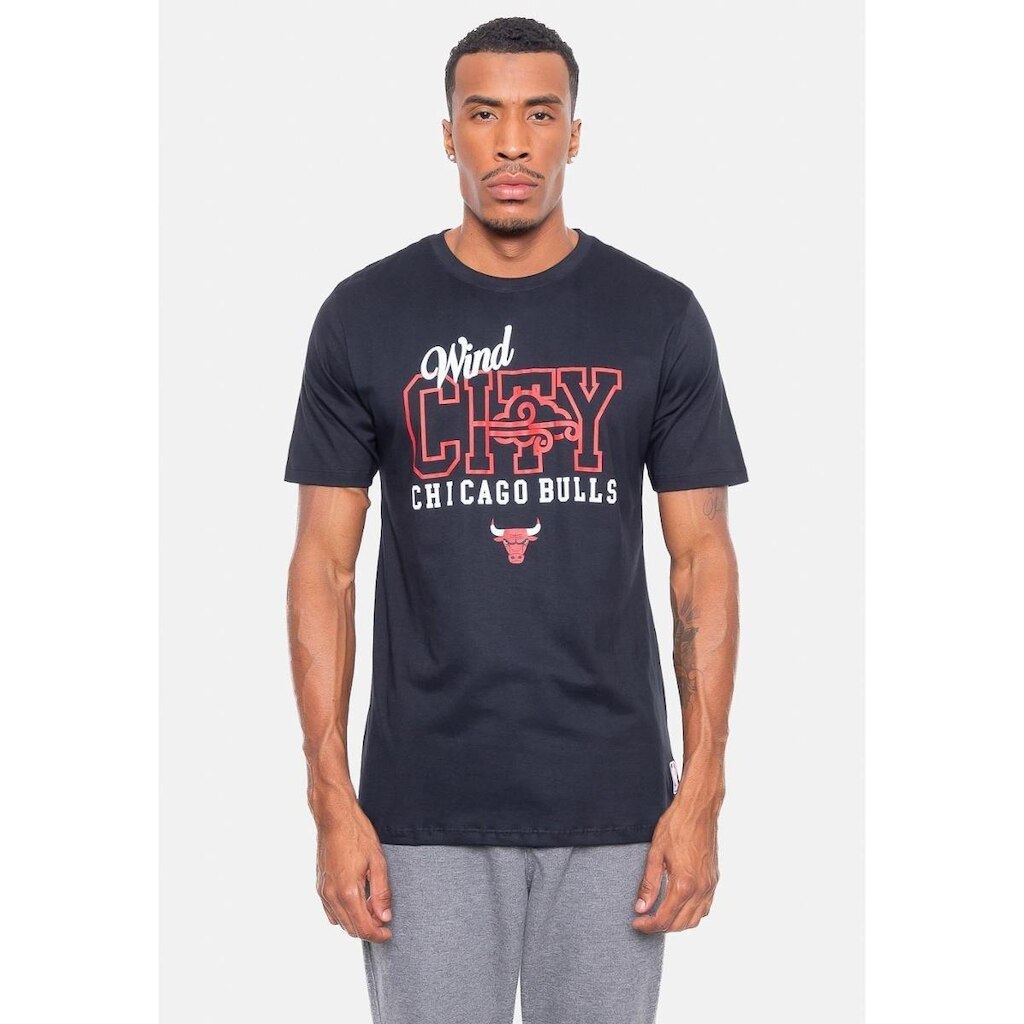 Camiseta NBA Postcard Chicago Bulls Masculino