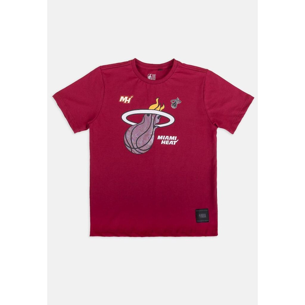 Camiseta NBA Rainbow Miami Heat Masculino