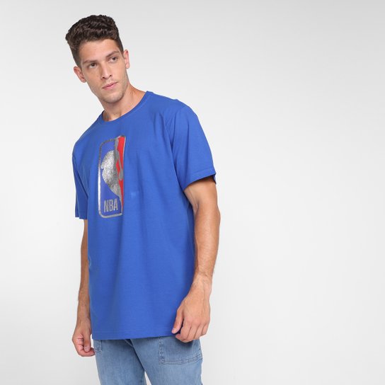 Camiseta NBA Special Masculina - Azul Royal Menor preço em Camiseta NBA Special Masculina - Azul Royal