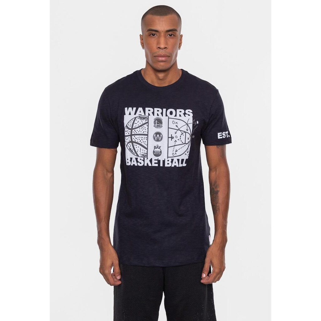 Camiseta NBA Straight Up Golden State Warriors Masculino