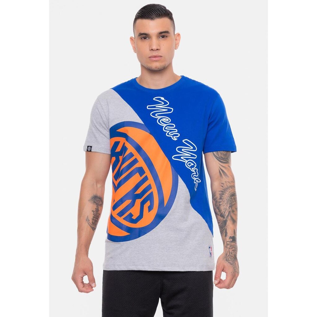 Camiseta NBA Wordmark New York Knicks Masculino