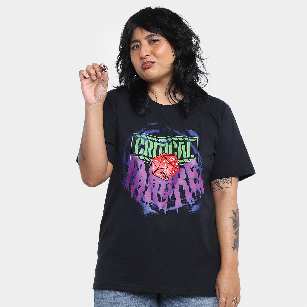 Camiseta NerdStore Critical Failure - 1