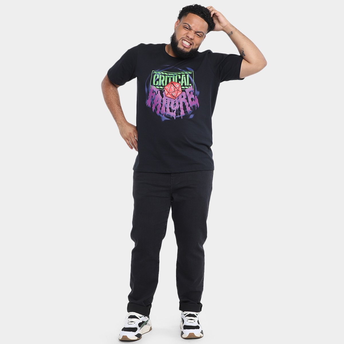 Camiseta NerdStore Critical Failure - 6